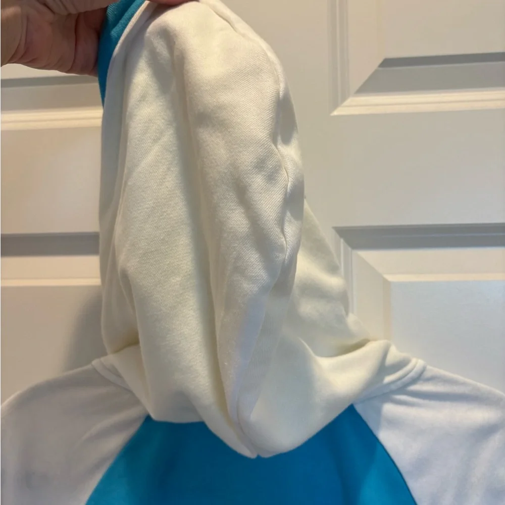 Disneyland Fab 5 Blue and White Zipper Hoodie Sweatshirt, L - Picture 14 of 15